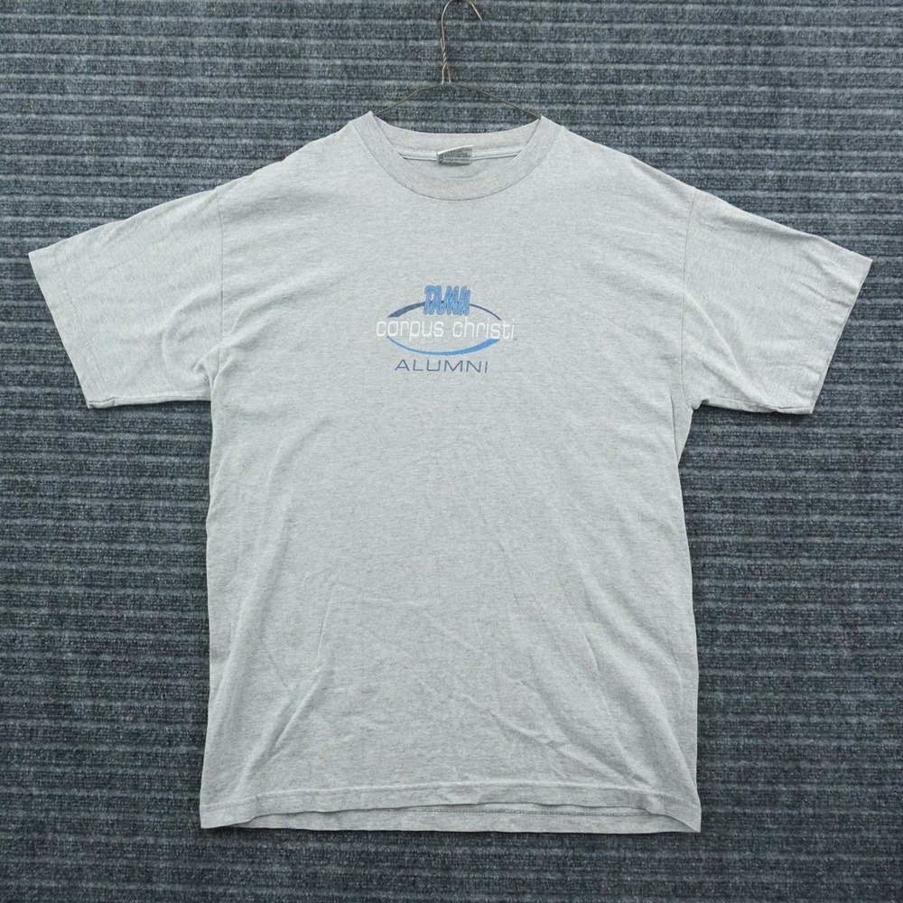 TSC Sportswear TAMU Corpus Christi Alumni T-Shirt Mens L Gray Graphic Tee